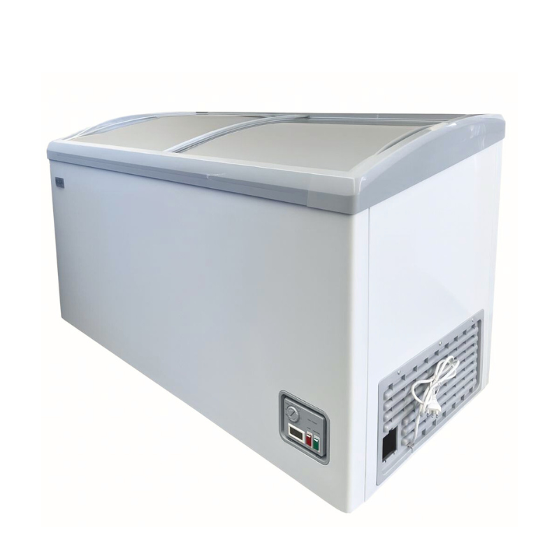 Congelador 468 Litros Vidrio Curvo